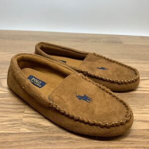 Polo Ralph Lauren Moccasin Slippers Brown | Mens Size 10 Everyday Comfort